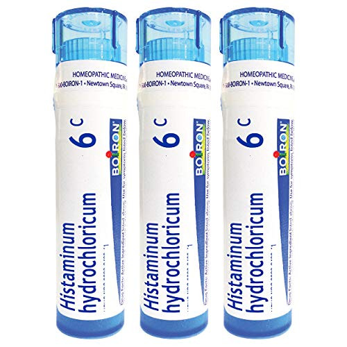 Boiron Histaminum Hydrochloricum 6C Homeopathic Medicine For Allergies - Pack Of 3 (240 Pellets)