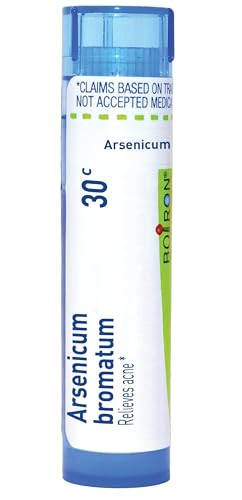 Boiron Arsenicum Bromatum 30C Homeopathic Medicine For Acne 80 Pellets