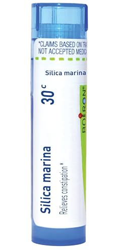 Boiron Silica Marina 30C Homeopathic Medicine For Constipation 80 Pellets