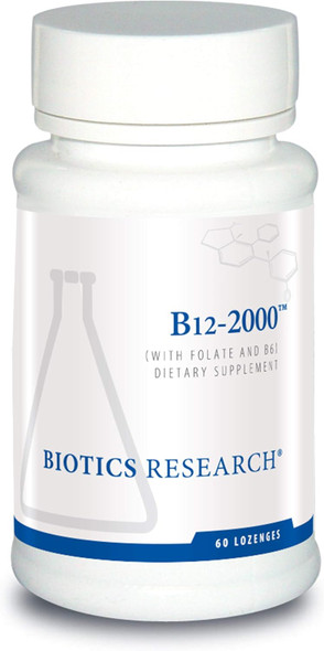 Biotics Research B12-2000 - 60 Lozenges