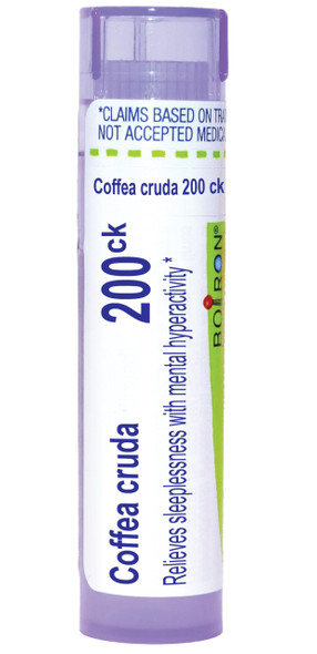 Boiron Coffea Cruda 200Ck Homeopathic Medicine For Sleeplessness 80 Pellets