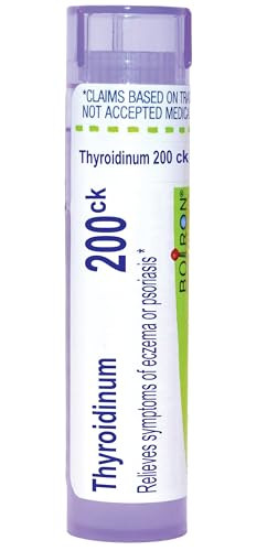 Boiron Thyroidinum 200Ck For Symptoms Of Eczema Or Psoriasis 80 Pellets