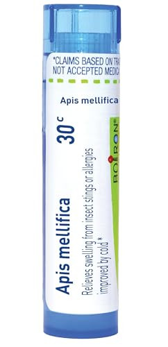 Boiron Apis Mellifica 30C Homeopathic Medicine For Insect Bites 80 Pellets