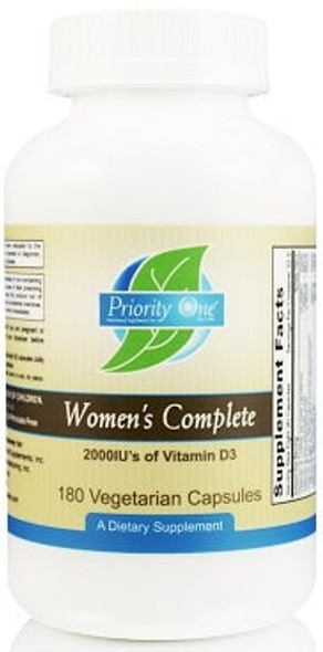 Priority One Womens Complete 180 Capsules
