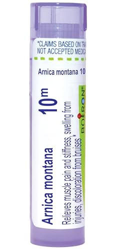 Boiron Arnica Montana 10M For Muscle Pain Stiffness Swelling From Injuries & Bruises 80 Pellets
