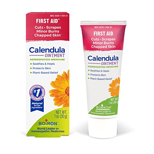 Boiron Calendula Ointment For Relief From Minor Burns Cuts Scrapes And Insect Bites 1 Oz