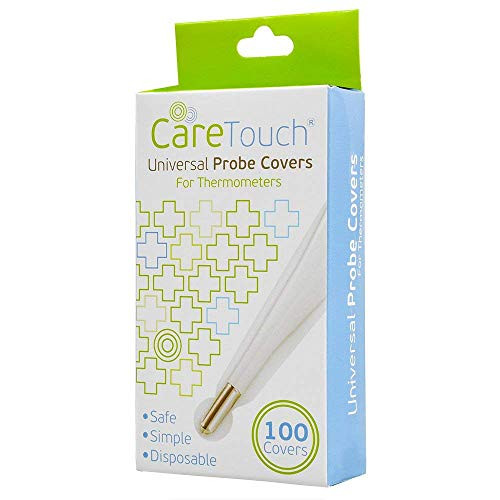 Care Touch Ctpc100 Disposable Universal Probe Covers Shape (Pack Of 100)