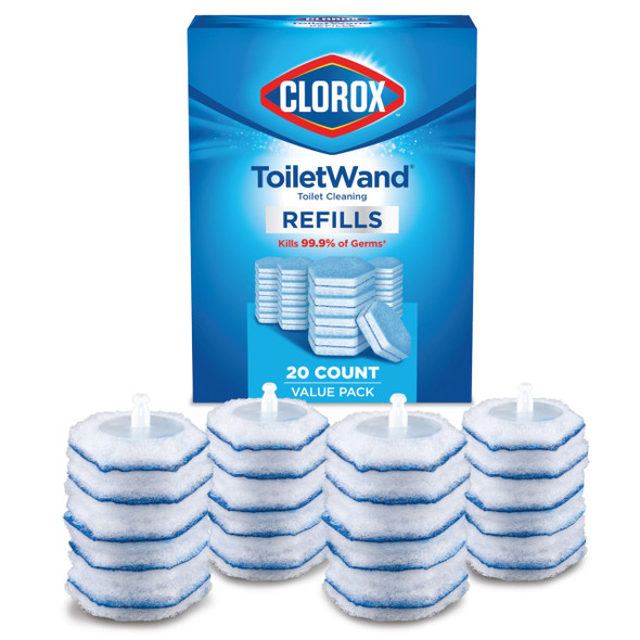 Clorox Toiletwand Toilet Cleaner Refills Toilet Brush Original 20 Count