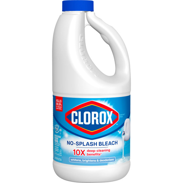 Clorox No Splash Bleach 40 Fluid Ounces (Package May Vary)