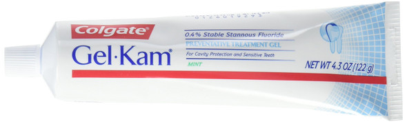 Colgate Ppax1176035 Gel-Kam Fluoride Preventive Treatment Gel Mint Flavor 4.30 Ounce Tube 1 Pack