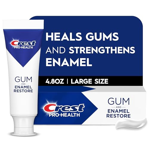 Crest Pro-Health Gum & Enamel Restore Toothpaste 4.8 Oz Anticavity Antibacterial Flouride Toothpaste Clinically Proven Gum Sensitivity And Enamel Protection