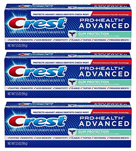 Crest Pro-Health Advanced Gum Protection Toothpaste 3.5 Oz (Pack Of 3)