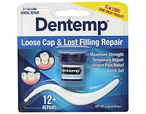 Dentemp Maximum Strength Dental Repair Material - 12 Repairs Pack Of 4