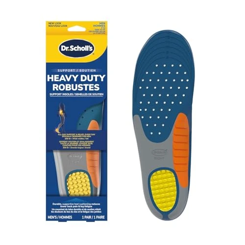Dr. Scholl'S Pain Relief Orthotics Insoles For Heavy Duty Support For Men 1 Pair Size 8-14