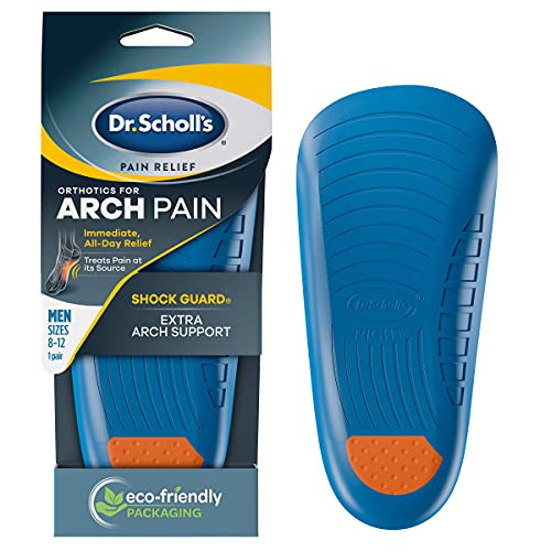 Dr. Scholl'S Arch Pain Relief Orthotics Insoles For Men (8-12) 1 Pair Shoe Inserts