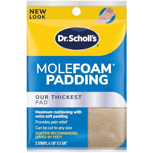 Dr. Scholl'S Molefoam Padding Strips 2 Each (Pack Of 3)