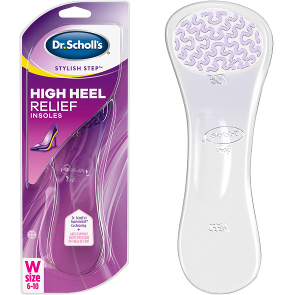 Dr. Scholl'S Stylish Step High Heel Relief Insoles Size 6 - 102 Count (Pack Of 1)