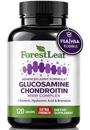 Forestleaf Glucosamine Chondroitin Msm Joint Supplement Complex - 1200Mg 120 Caps