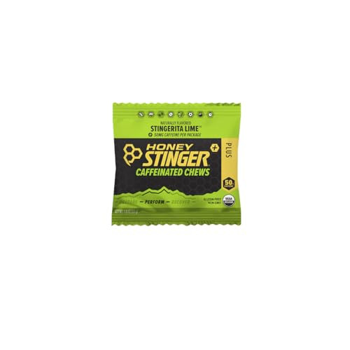 Honey Stinger Caffeinated Energy Chews - 12-Pack Stingerita Lime One Size