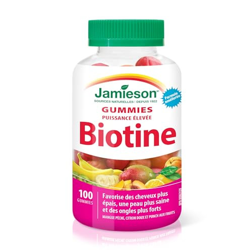 Jamieson High Potency Biotin Gummies 100 Count