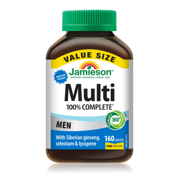 Jamieson Laboratories Complete Multivitamin For Men By Jamieson