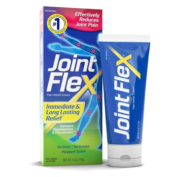 Jointflex Pain Relief Cream Arthritis Pain Relief Joint Pain Relief 4 Ounce Tube
