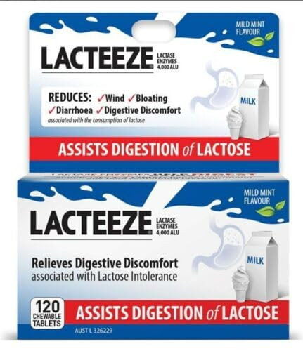 Lacteeze Extra Strength 4000 Alu With Pill Case