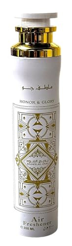 Lattafa Bade'E Al Oud Honor & Glory Gourmand Spicy Woody Amber Air Freshener 10.1 Ounce / 300 Ml