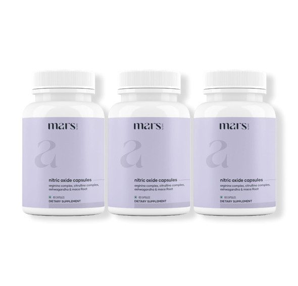 Mars Nitric Oxide Capsules Pack Of 3
