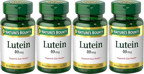 Nature'S Bounty Lutein 40 Mg 30-Count Pack Of 4