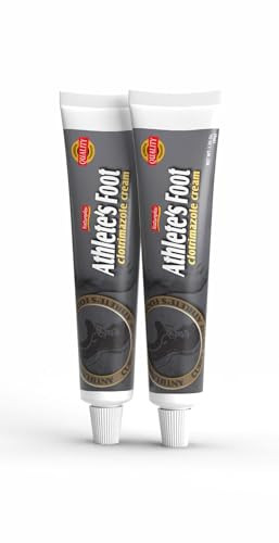 Natureplex Athlete S Foot Cream 1 Clotrimazole 1.25 Oz (2 Pack) Antifungal Treatment For Jock Itch Foot Fungus Ringworm Fungal Skin Armpit Feet Made In Usa