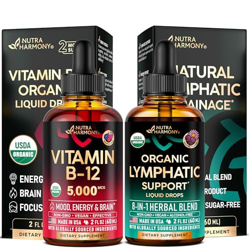 Nutraharmony Energy Focus Mood Brain Health & Immune Support Cleanse & Detox