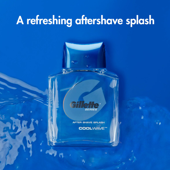 Gillette Series After Shave Splash Cool Wave 3.30 oz