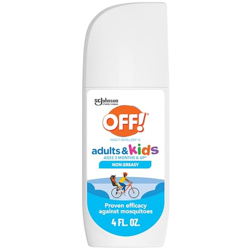 Off Insect Repellent Spritz For Adults & Kids Fragrance-Free Picaridin Bug Spray For Everyday Deet-Free Protection From Mosquitoes And Ticks 4 Oz