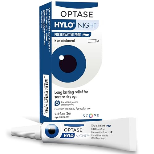 Optase Hylo Night Eye Ointment - .18 Oz