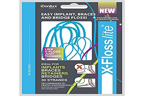 Piksters Idontix X-Floss Lite Blue