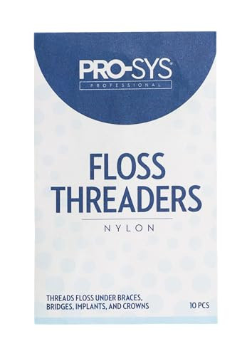 Pro-Sys Dental Floss Threaders 1000 Count (100 Envelopes With 10 Threaders Each)