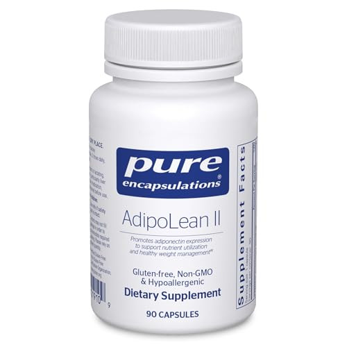 Pure Encapsulations Adipolean Ii - Healthy Adipocyte Function Support - Aids Nutrient Utilization - Contains Ayurvedic Herbs 90 Capsules