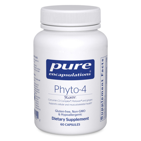 Pure Encapsulations Phyto-4 Hypoallergenic Supplement Supports Immune Cellular And Tissue Health 60 Capsules