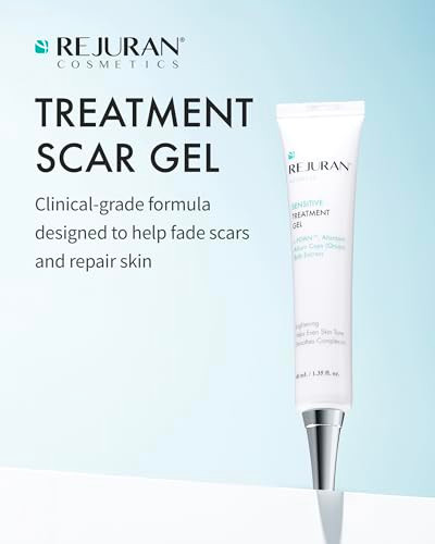 Rejuran Advanced Scar Gel C-Pdrn - Treatment For Scar Healing Skin Regeneration & Barrier Repair. Intensive Soothing Gel For Post-Acne Marks Surgical Scars And Damaged Skin (1.35 Fl Oz)