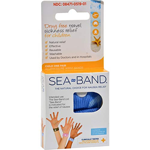 Sea-Band Sea Band Child Wrist Band Color Varies (Pack Of 2)