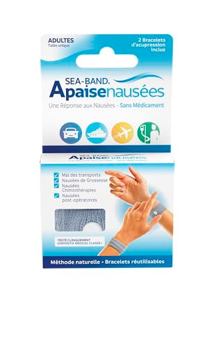Sea-Band Nausea Relief Wrist Band Drug Free Nausea Relief