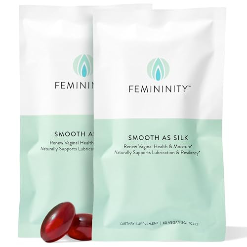 Sibu Femininity Smooth As Silk 60-Day Refill For Vaginal Dryness (120 Softgels) Sea Buckthorn Oil With 365Mg Omega 7 Omega 3 And Omega 9