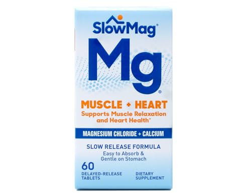 Slow-Mag Slow-Mag Magnesium Chloride With Calcium Packaging May Vary 60 Count (Pack Of 3)
