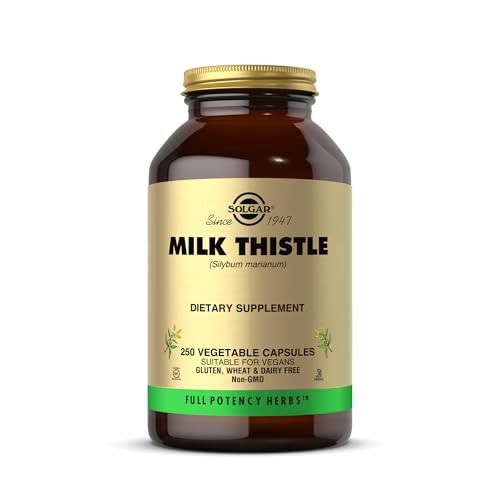 Solgar - Milk Thistle (Silybum Marianum 100 Mg 250 Veggie Caps