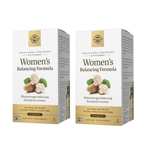 Solgar Women S Balancing Formula - 60 Tablets Pack Of 2 - Vegan Kosher Gluten & Dairy Free 120 Total Servings