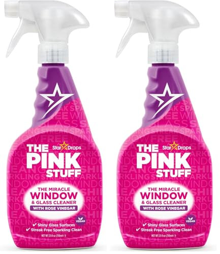 Stardrops - The Pink Stuff - The Miracle Window And Glass Cleaner (Pack Of 2)