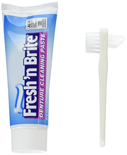 Stim-U-Dent Fresh 'N Brite Denture Cleaning Paste 3.8 Ounce (Pack Of 2)