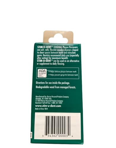 Special Pack Of 5 Stim-U-Dents Mint Flav 9245 100 Per Pack