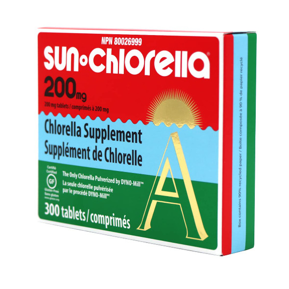 Sun Chlorella Eleuthero Nutritional Tablets 200 Mg 300 Count